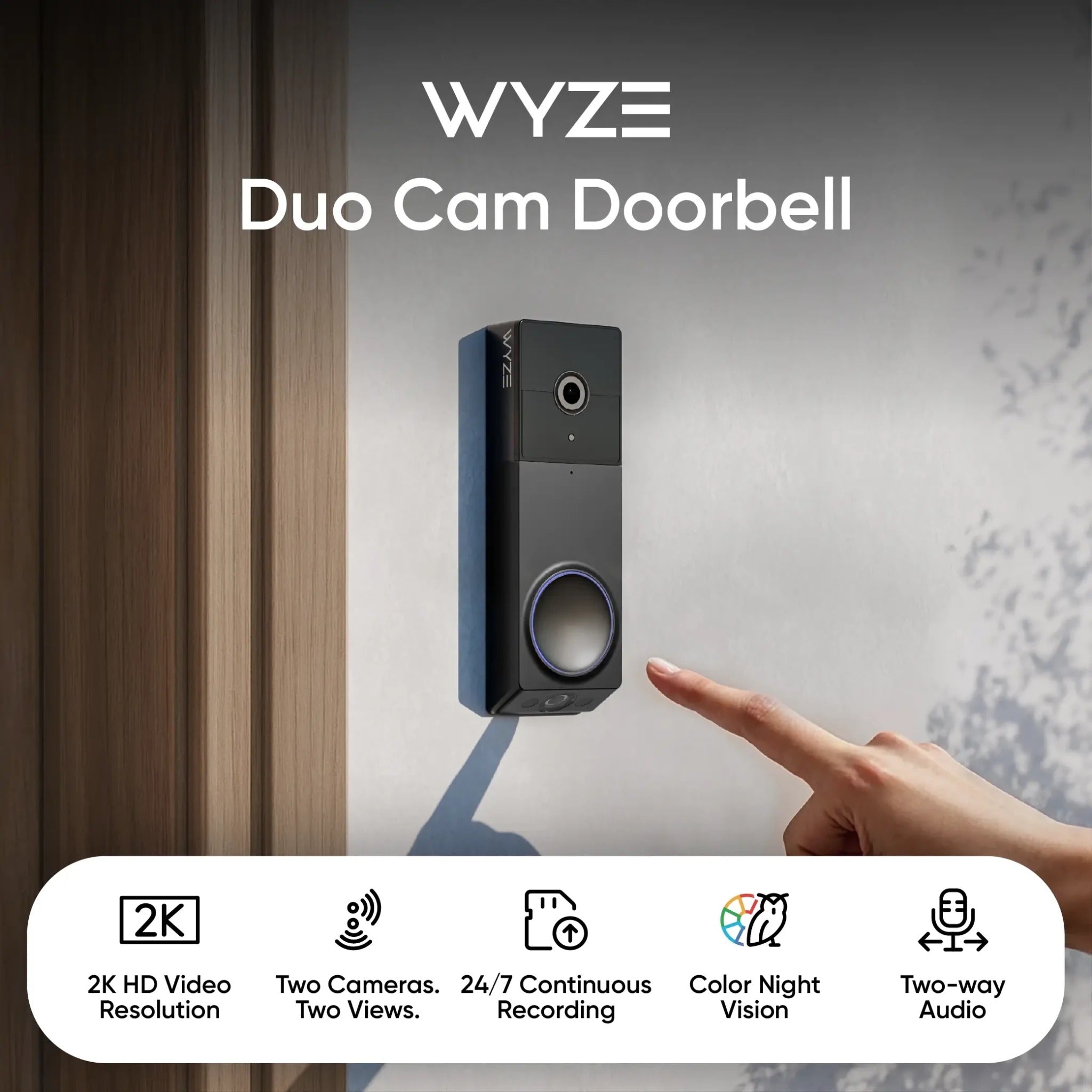 Wyze Duo Cam Battery Doorbell