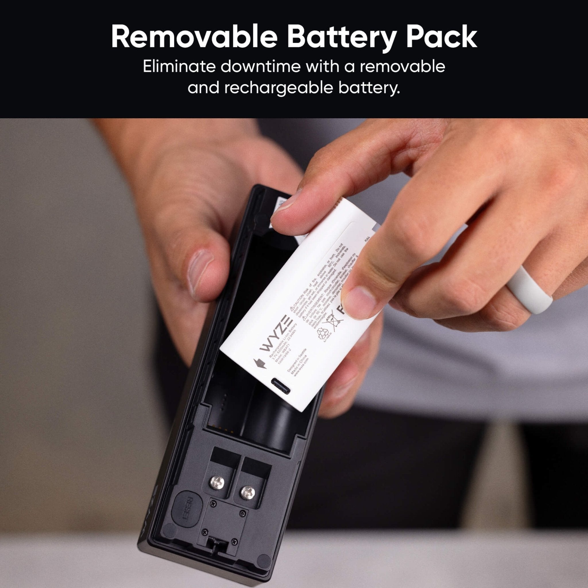 (Refurbished) Wyze Duo Cam Battery Doorbell
