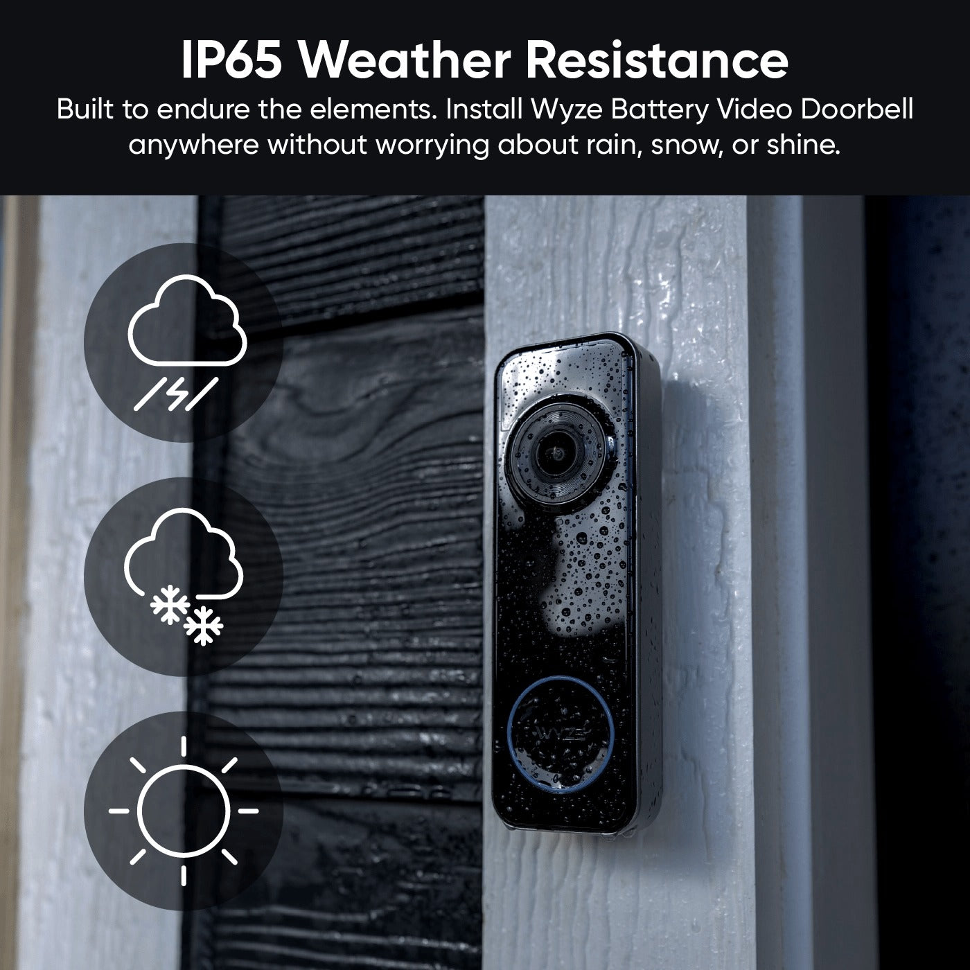 (Refurbished) Wyze Battery Video Doorbell
