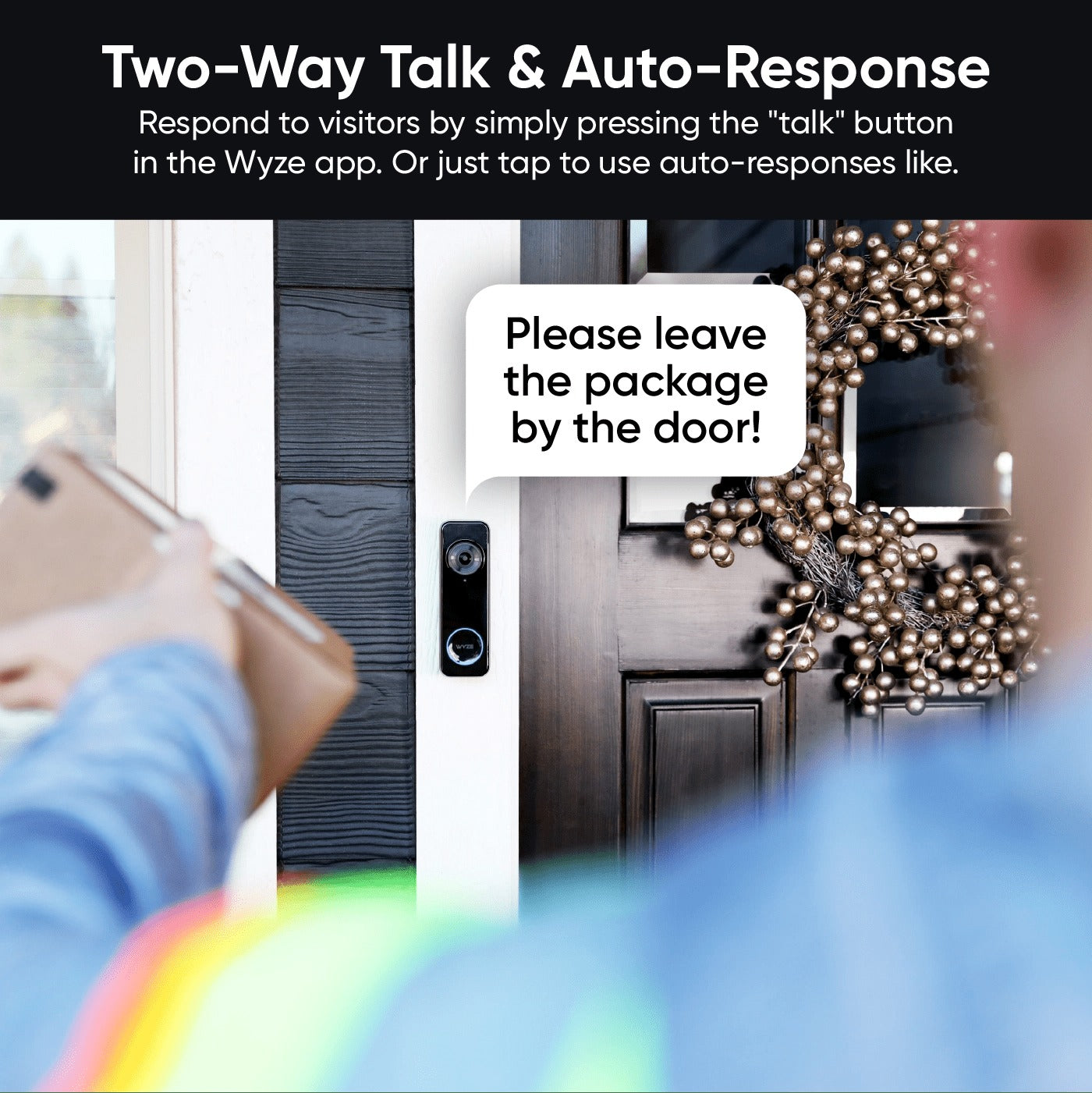 (Refurbished) Wyze Battery Video Doorbell