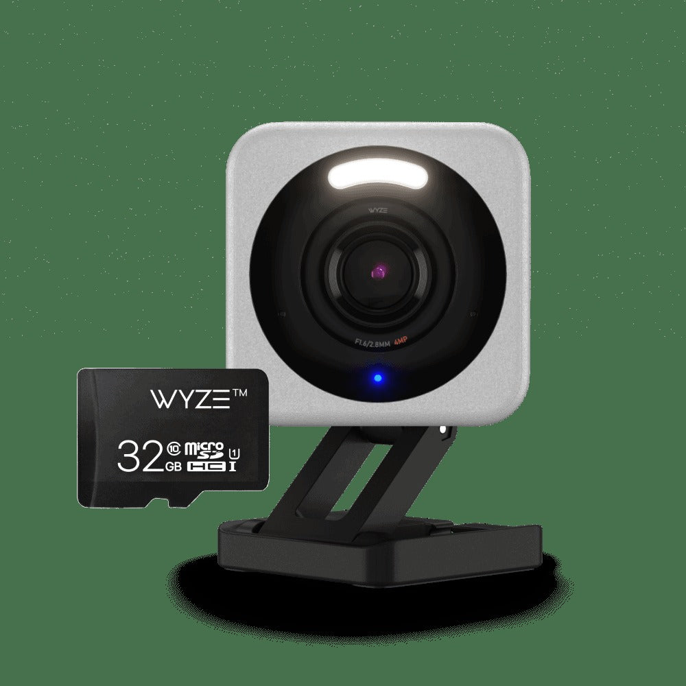 Wyze Cam v4 + 32GB MicroSD Card