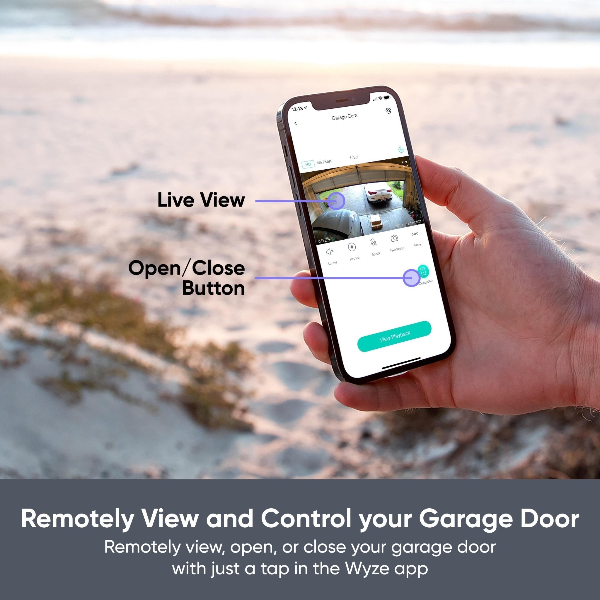 (Refurbished) Wyze Garage Door Controller