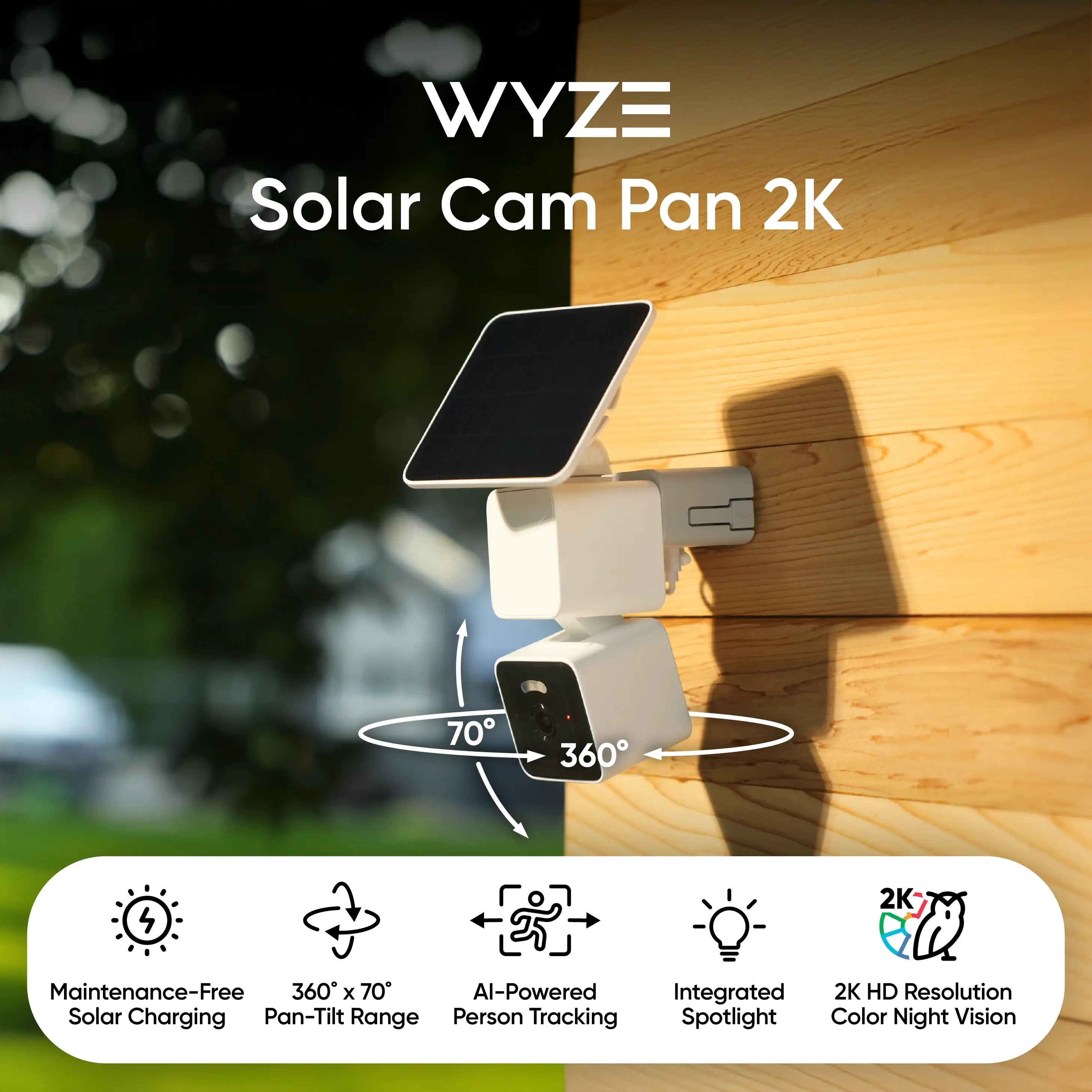 Wyze Solar Cam Pan 2K