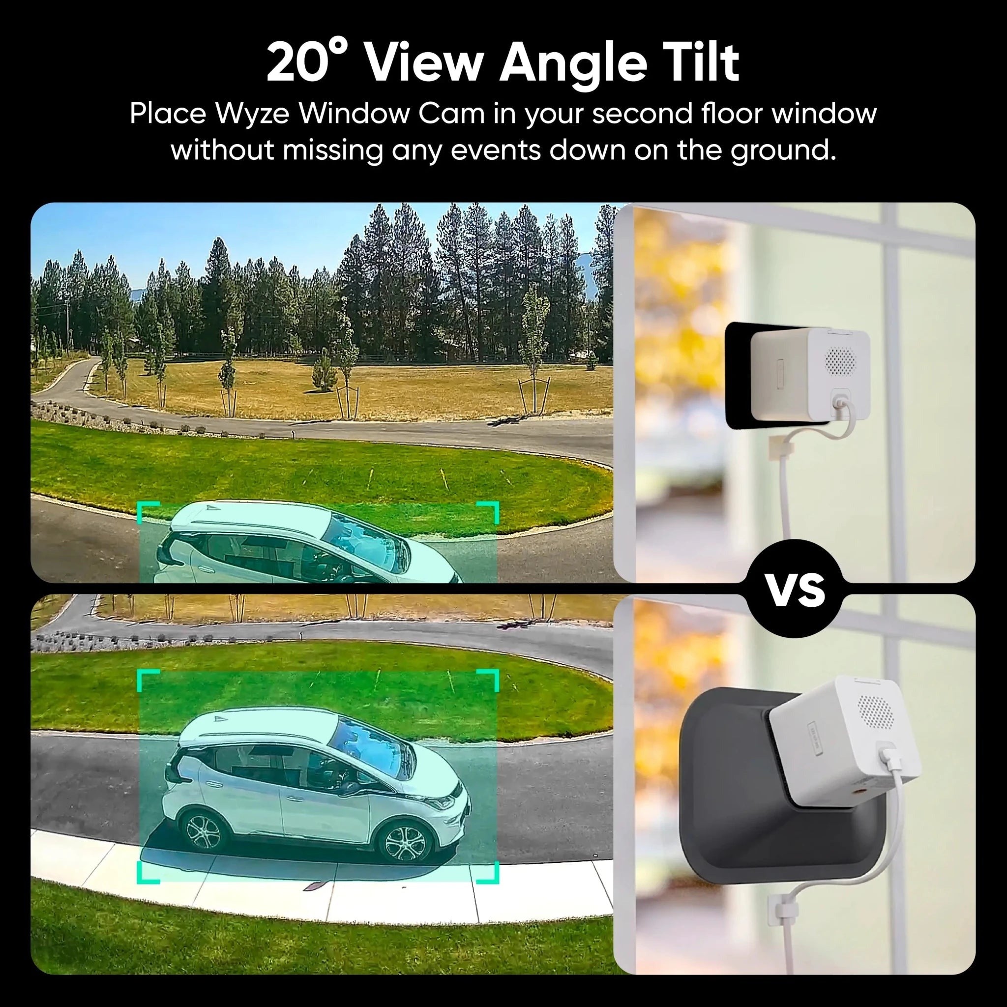 Wyze Window Cam Wedge Mount