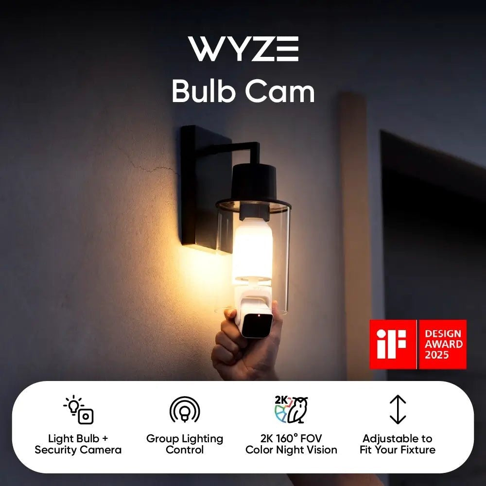 (Refurbished) Wyze Bulb Cam