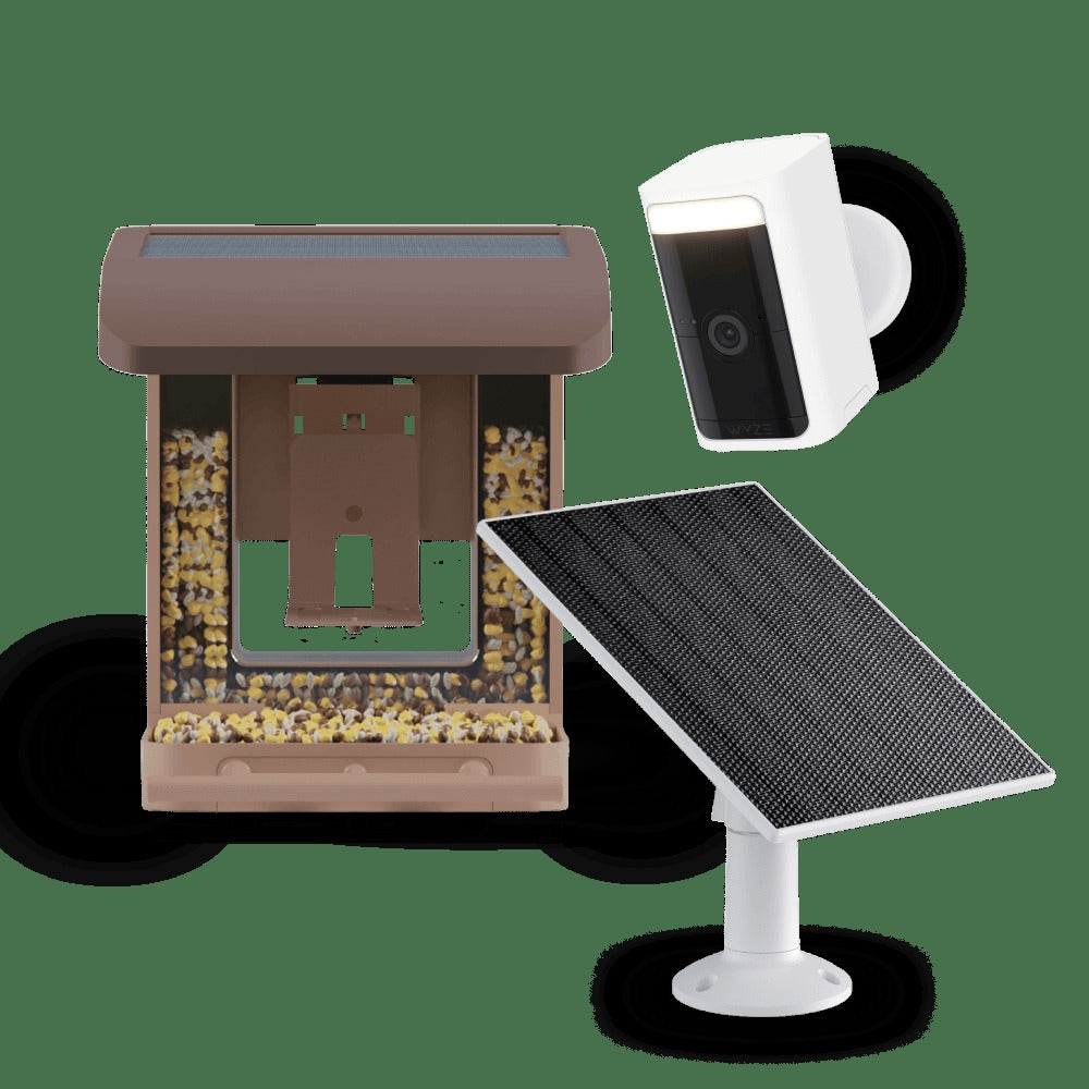 Bird Feeder Wireless Camera Bundle