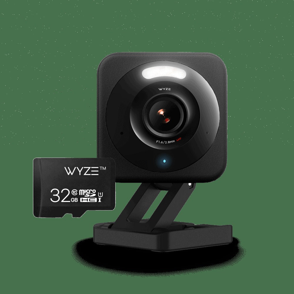 Wyze Cam v4 + 32GB MicroSD Card