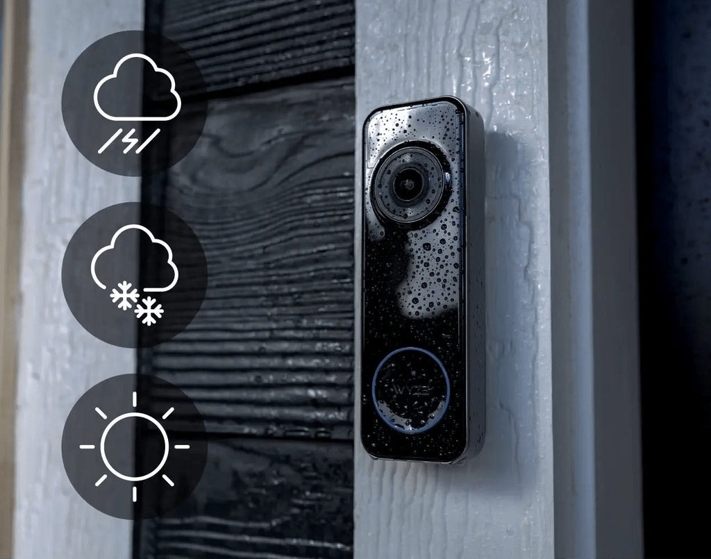 Battery Video Doorbell + Palm Lock