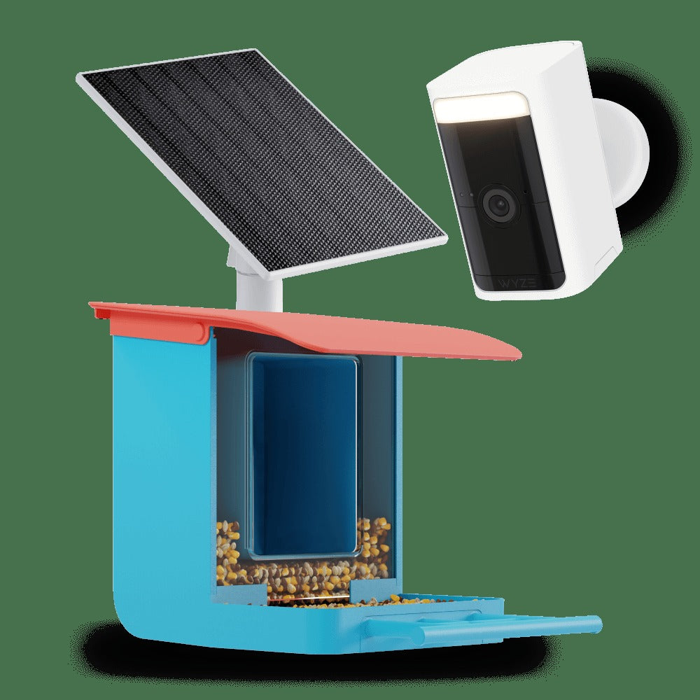 Bird Feeder Wireless Camera Bundle