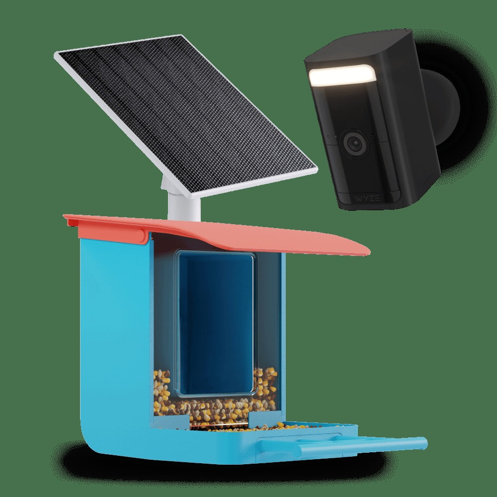 Bird Feeder Wireless Camera Bundle