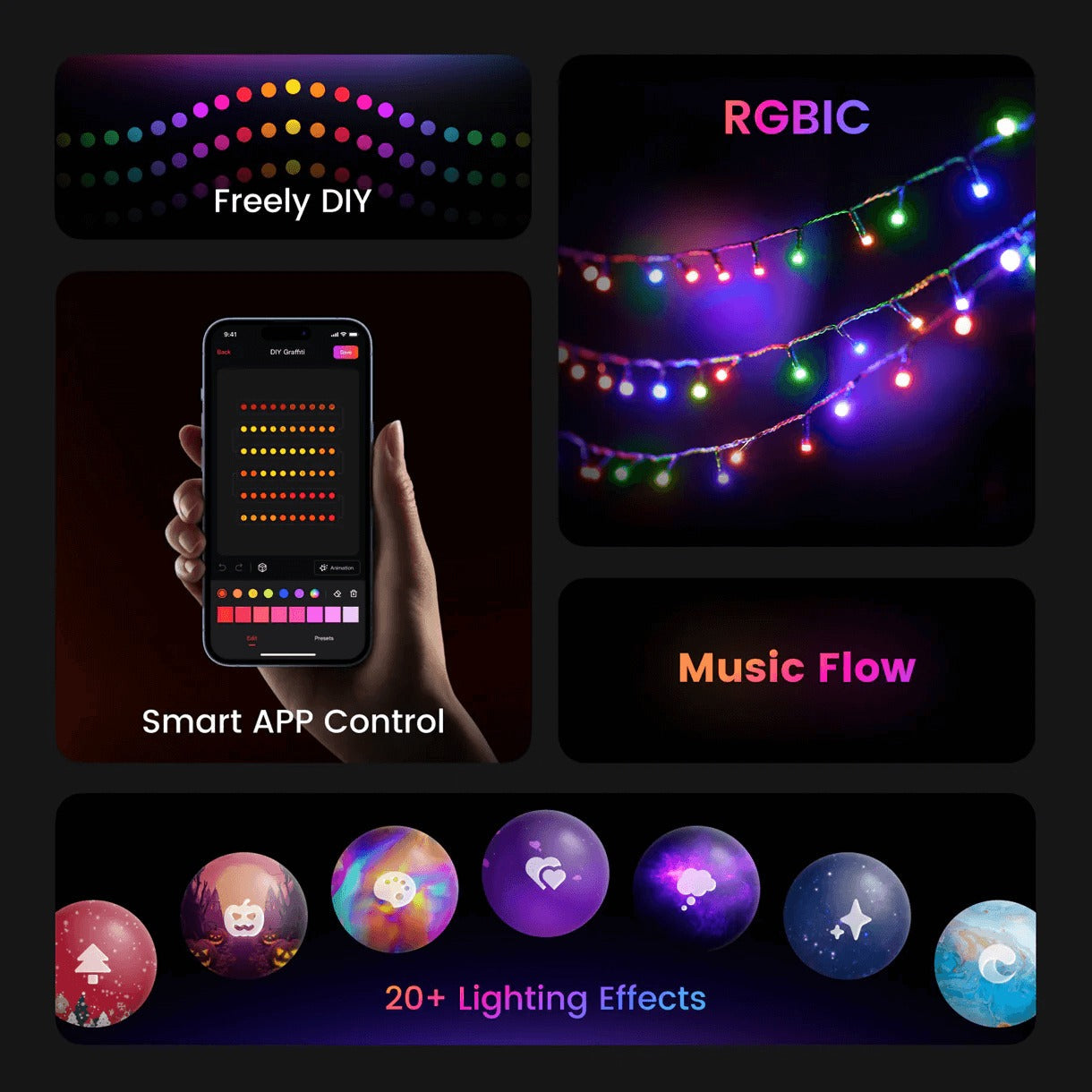 Yeelight Holiday String Lights